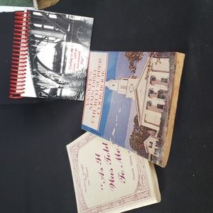 Lot of 3 vintage localized cookbooks.